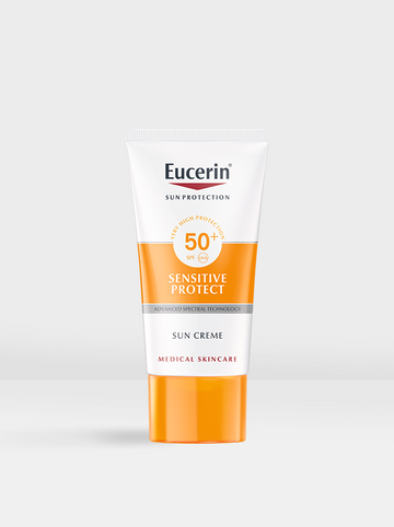 Sun protection cream for sensitive skin